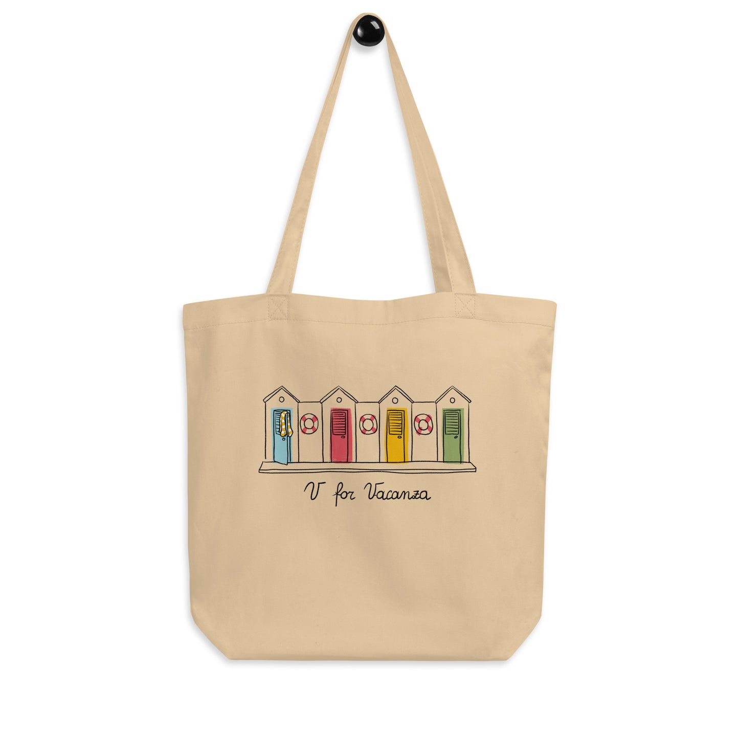 V for Vacanza Eco Tote Bag