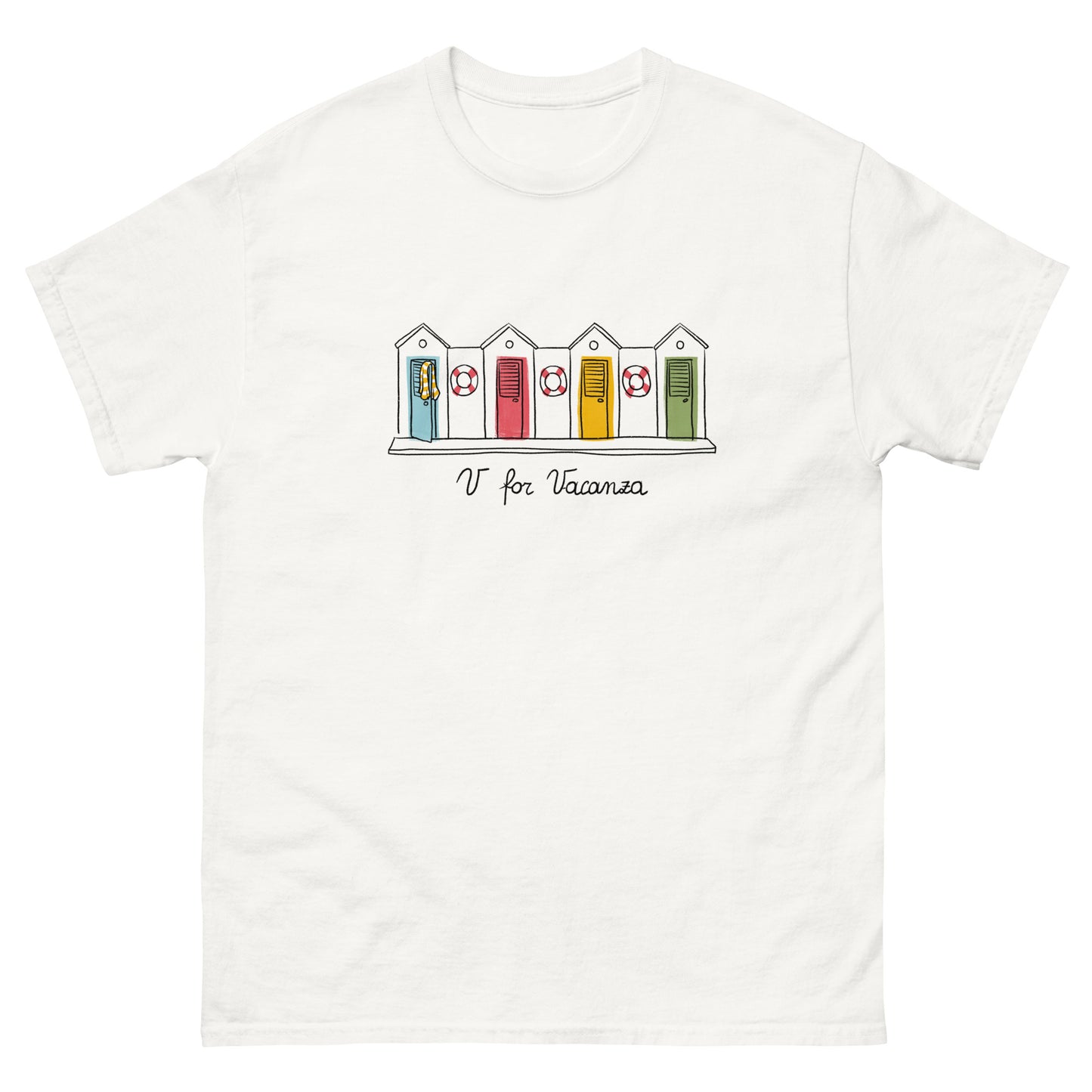 Vacanza on a classic TShirt