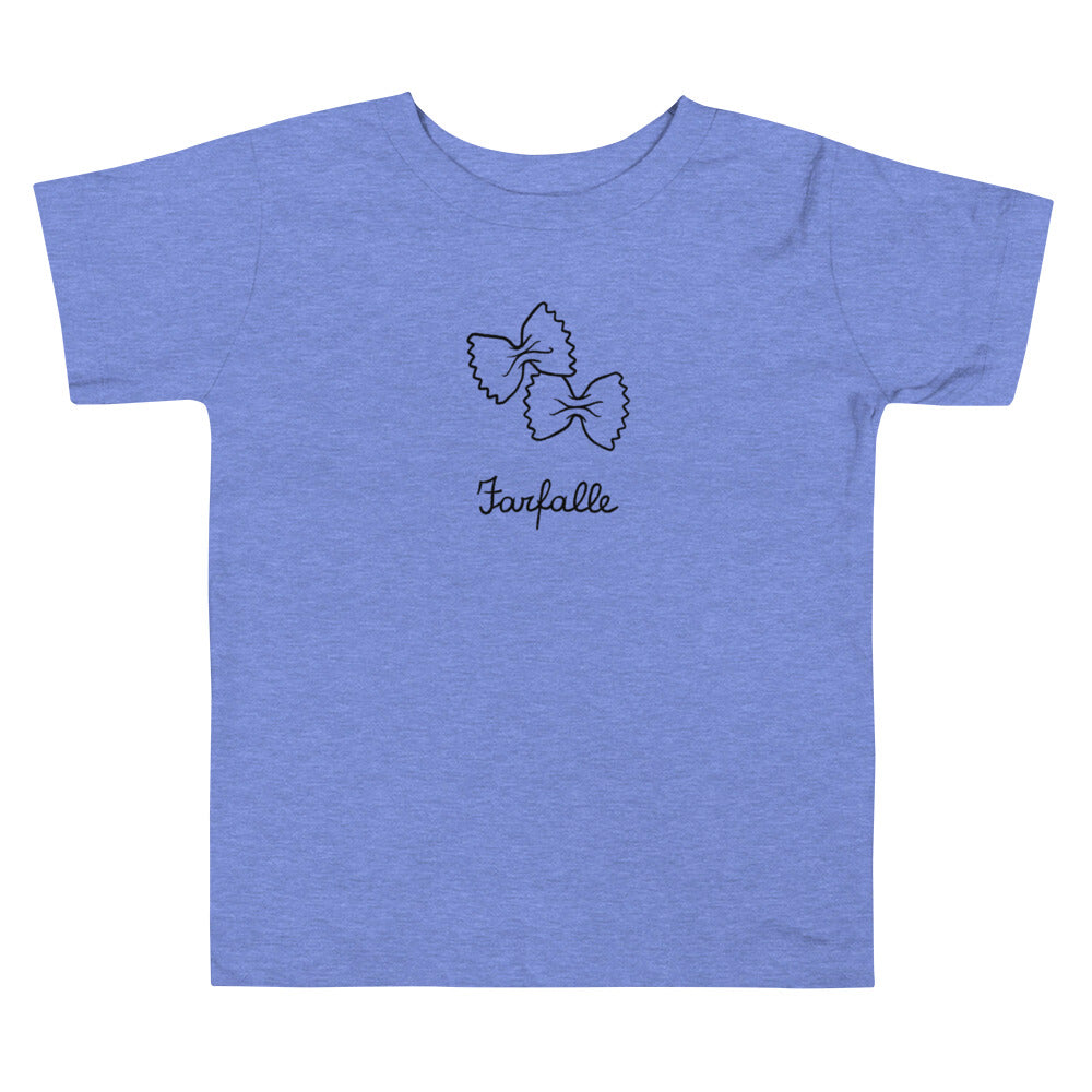 Farfalle on a Toddler Short Sleeve Tee