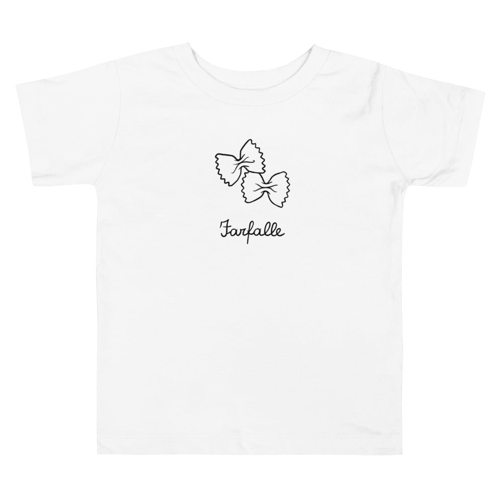 Farfalle on a Toddler Short Sleeve Tee