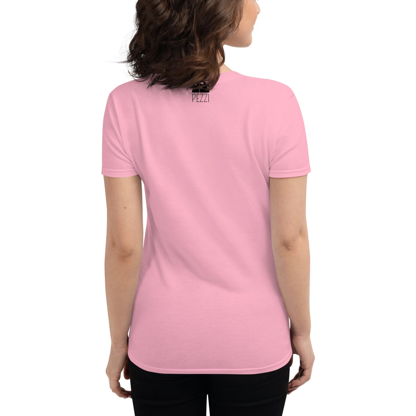 Speak Italian on a Women's FITTED t-shirt