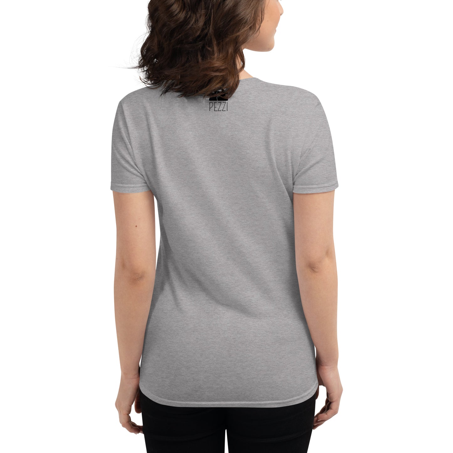 Speak Italian on a Women's FITTED t-shirt
