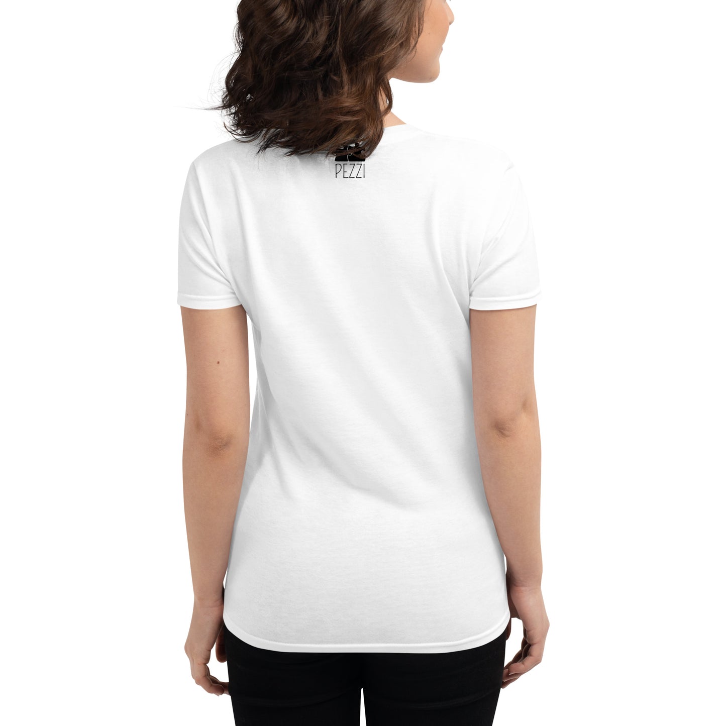 Speak Italian on a Women's FITTED t-shirt