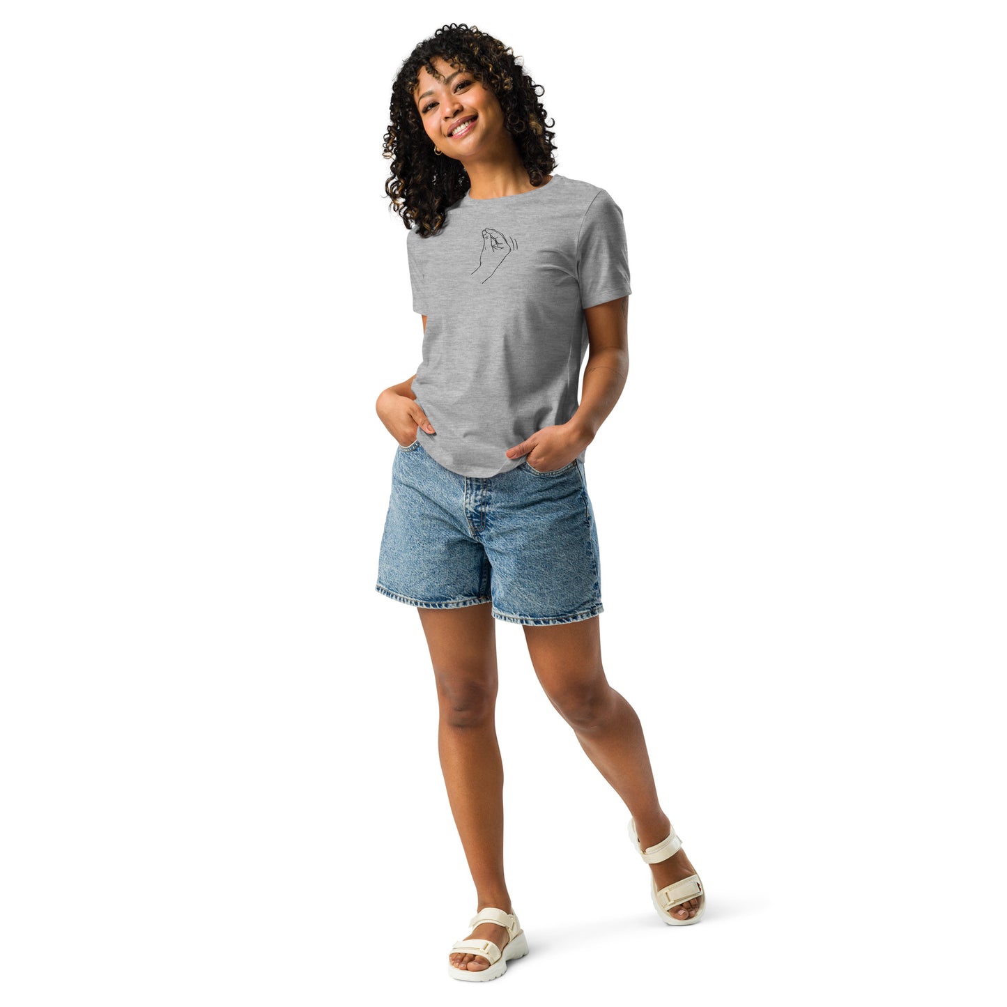 Speak Italian on a Women's Relaxed T-Shirt