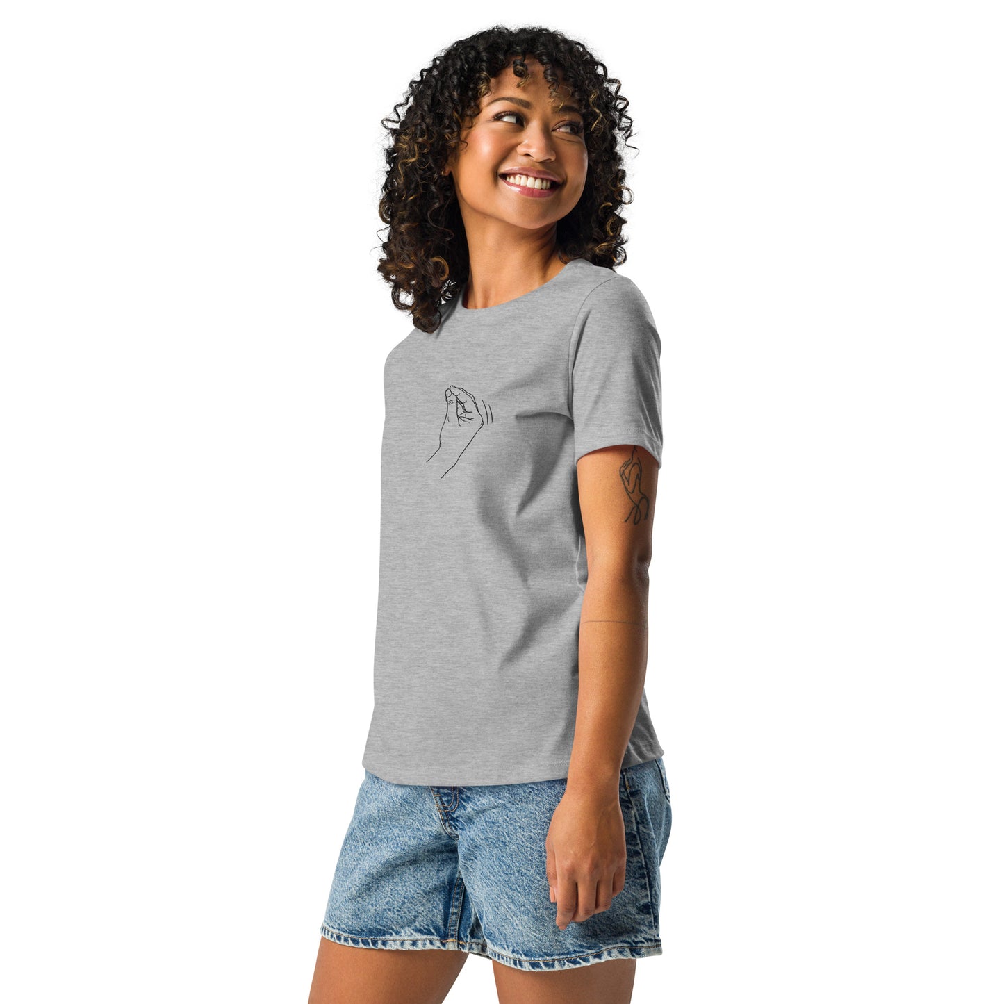 Speak Italian on a Women's Relaxed T-Shirt