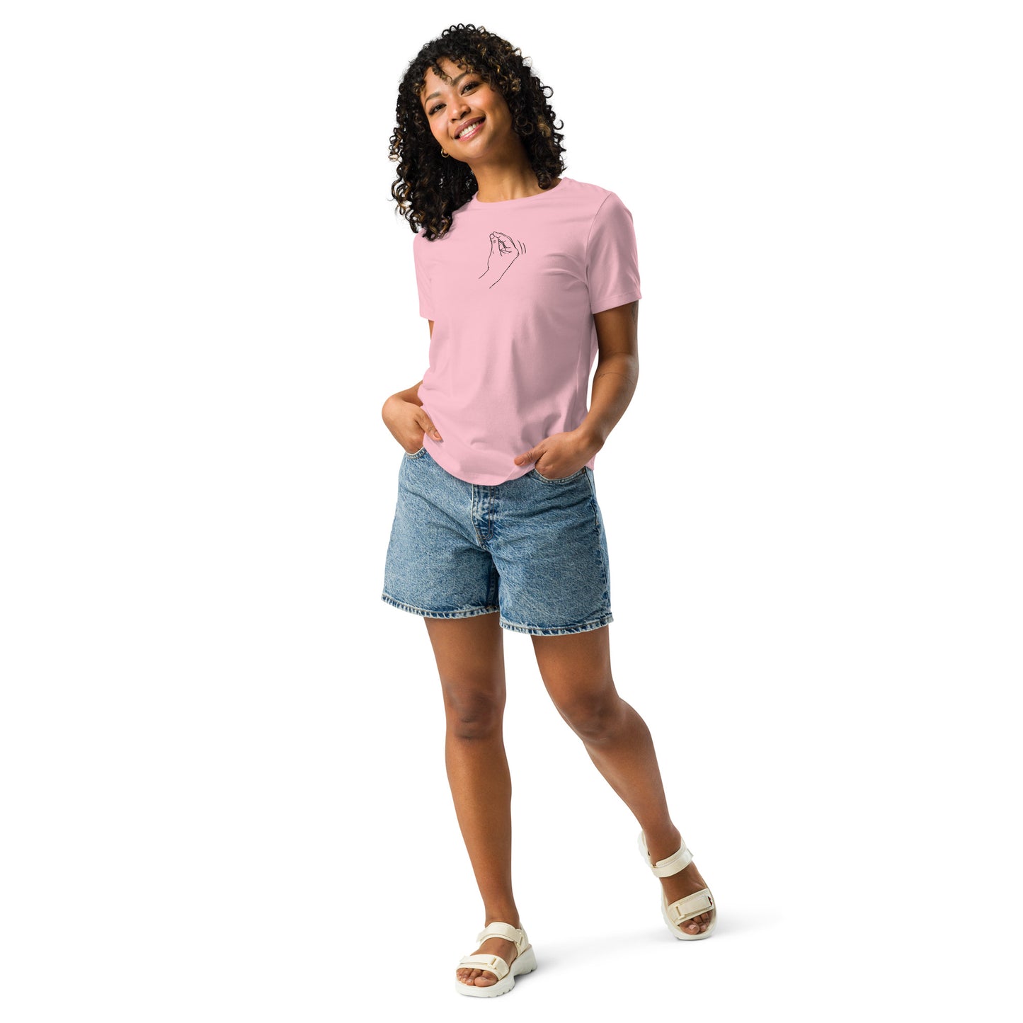 Speak Italian on a Women's Relaxed T-Shirt