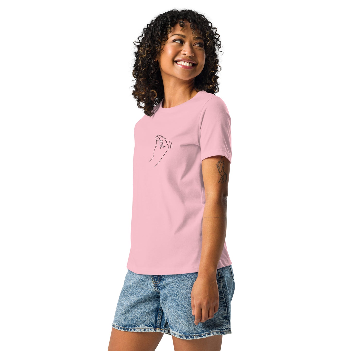 Speak Italian on a Women's Relaxed T-Shirt