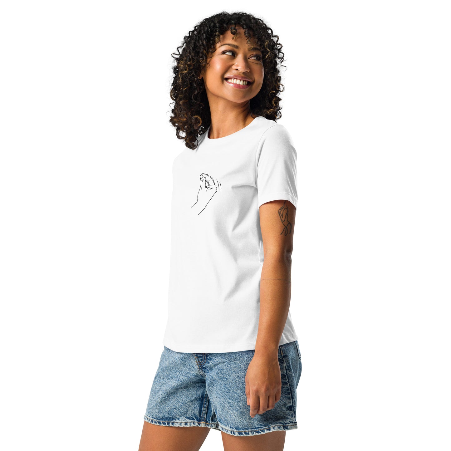 Speak Italian on a Women's Relaxed T-Shirt