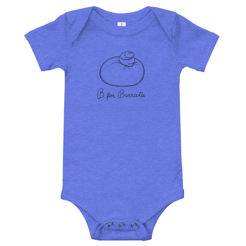 Burrata on a Baby Onesie