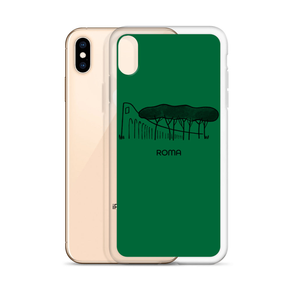 Roman Pine Trees on an iPhone Case - afternoon in Villa Pamphili