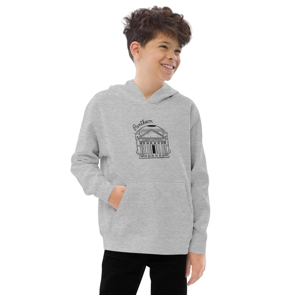 Pantheon on a Kids fleece hoodie