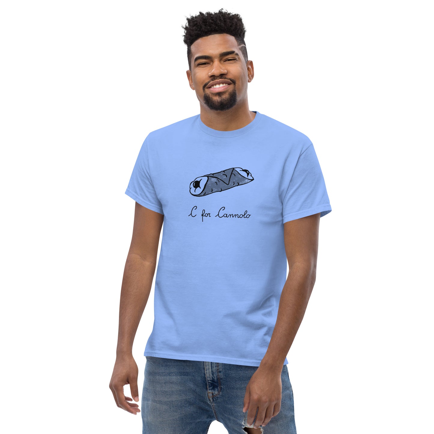 Cannolo on a Men's classic tee