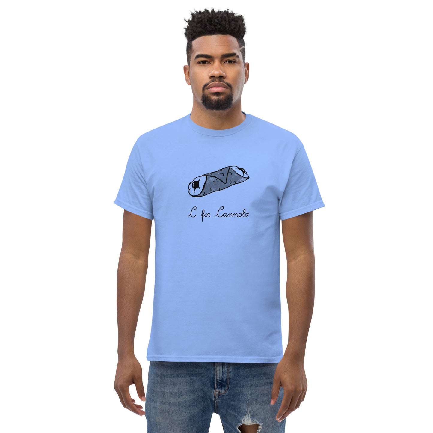 Cannolo on a Men's classic tee