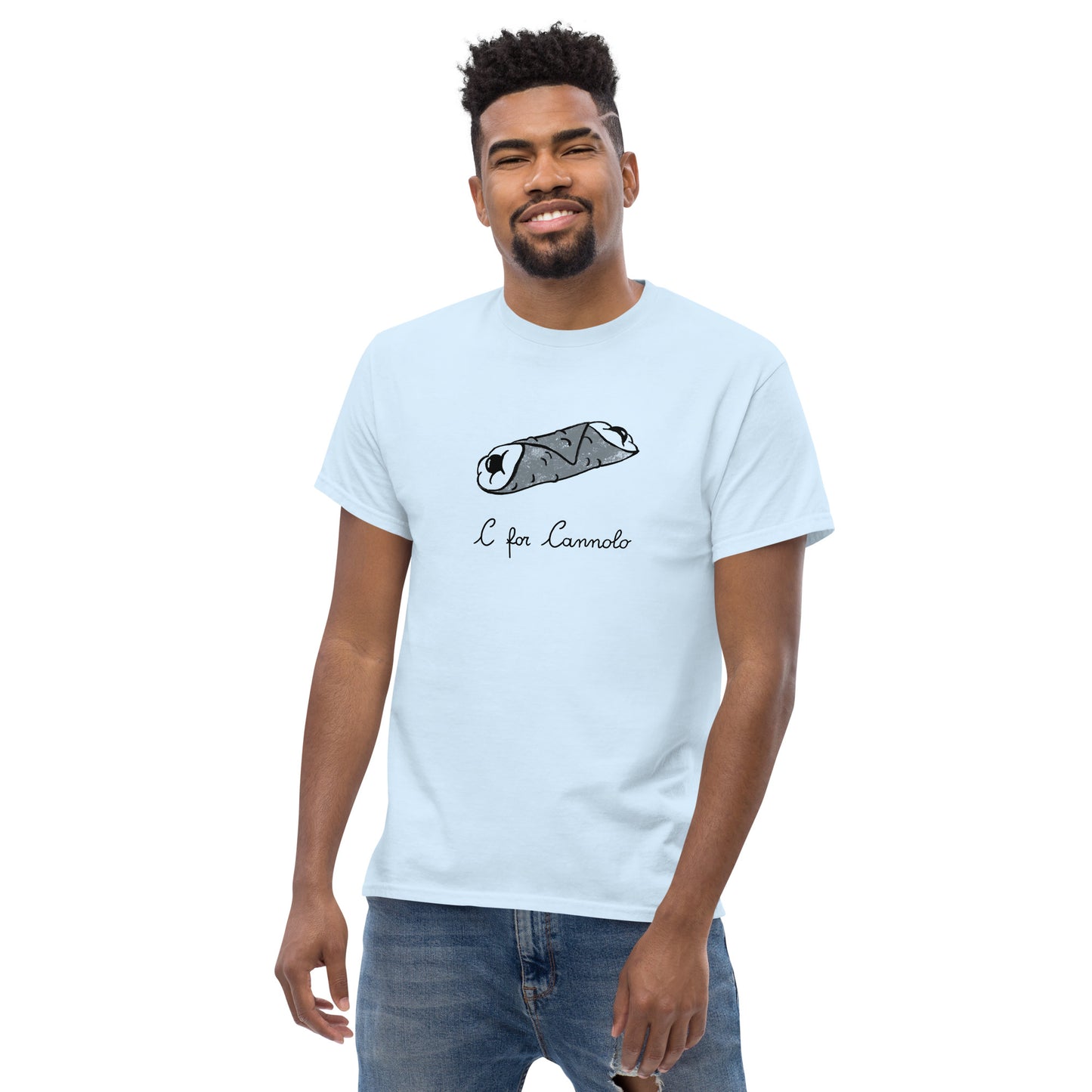 Cannolo on a Men's classic tee