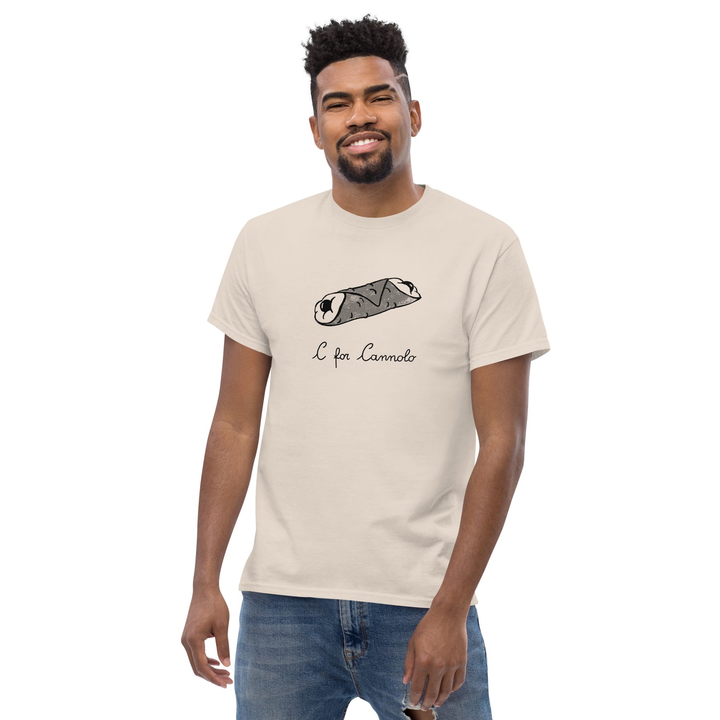 Cannolo on a Men's classic tee
