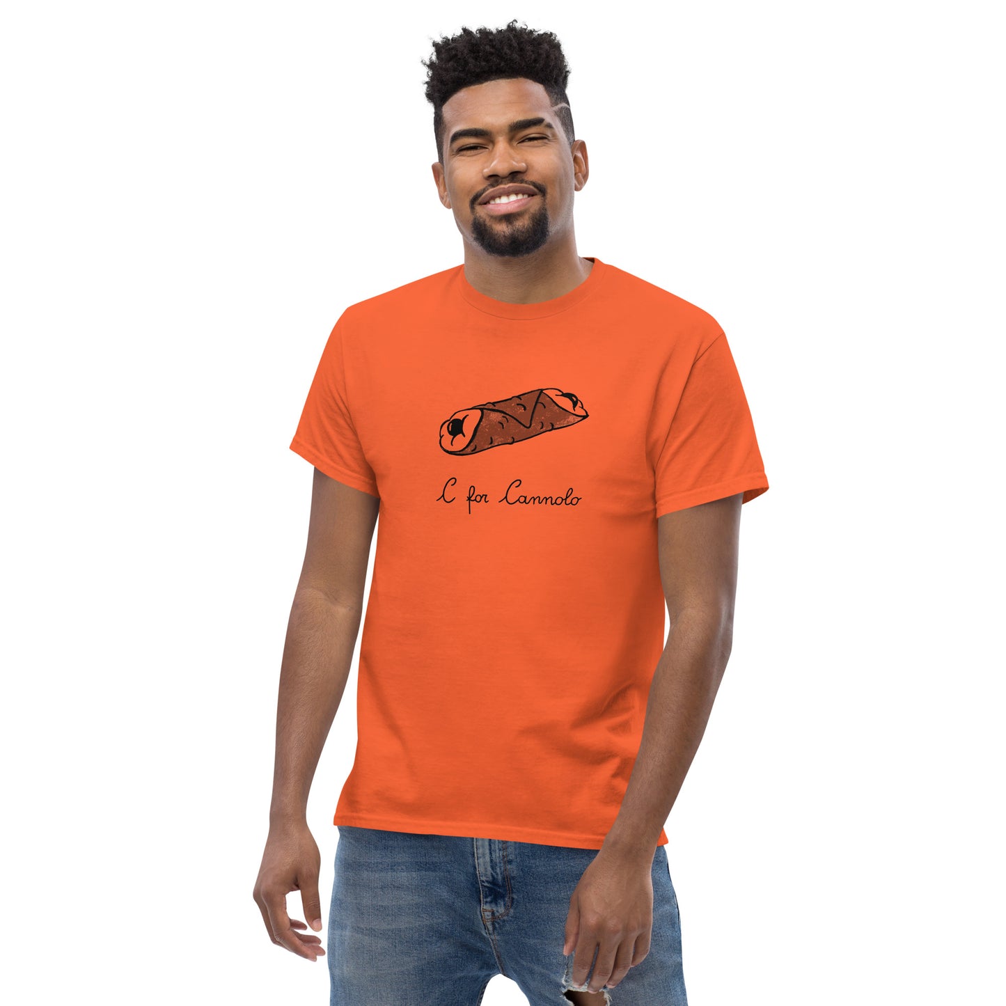 Cannolo on a Men's classic tee