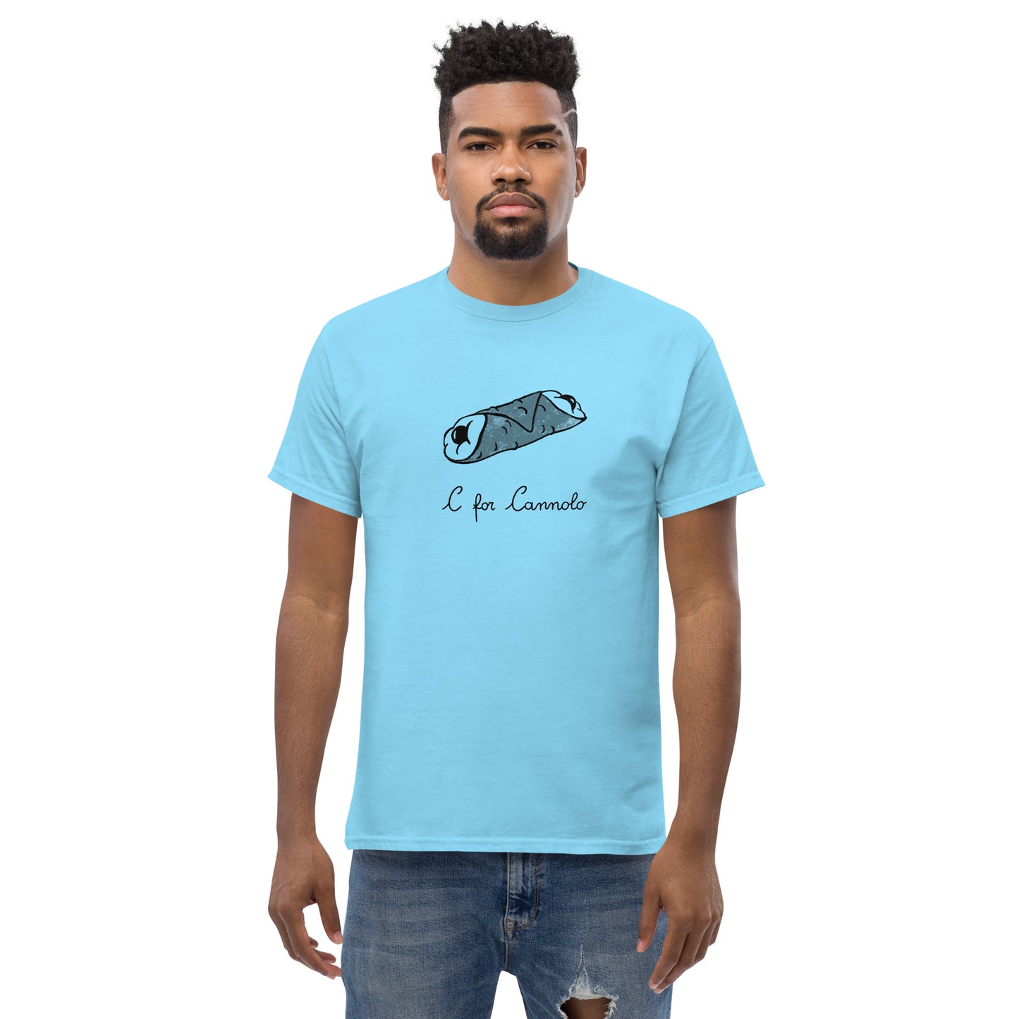 Cannolo on a Men's classic tee