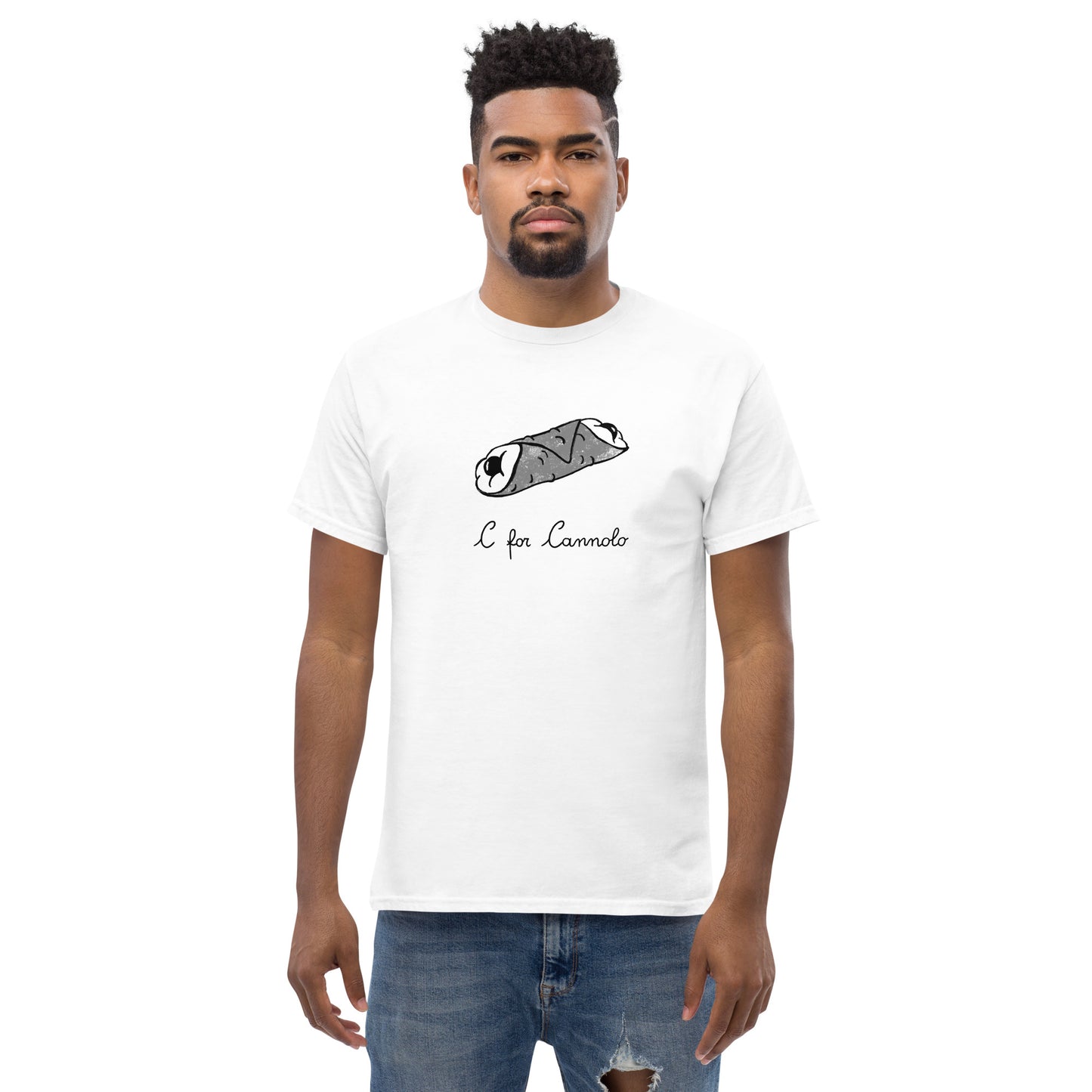 Cannolo on a Men's classic tee