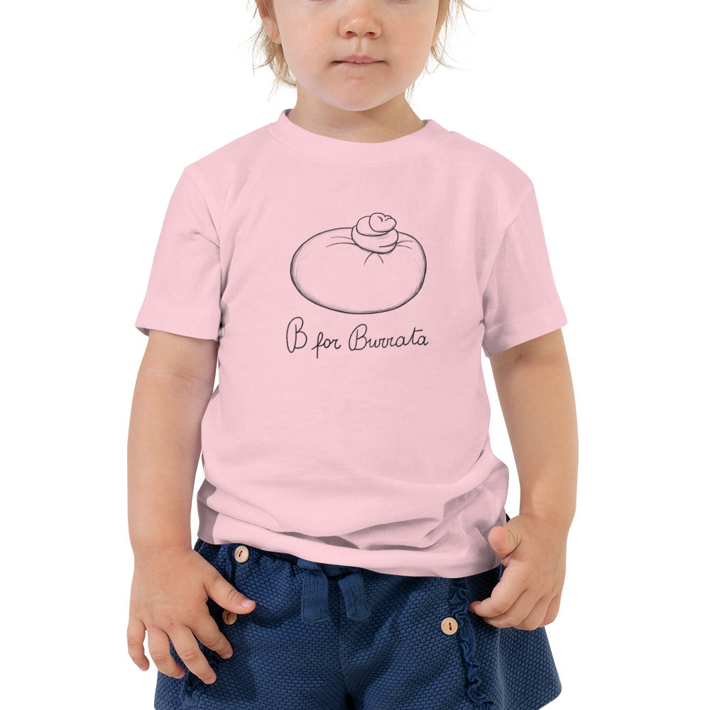 Burrata on a Toddler Short Sleeve TShirt
