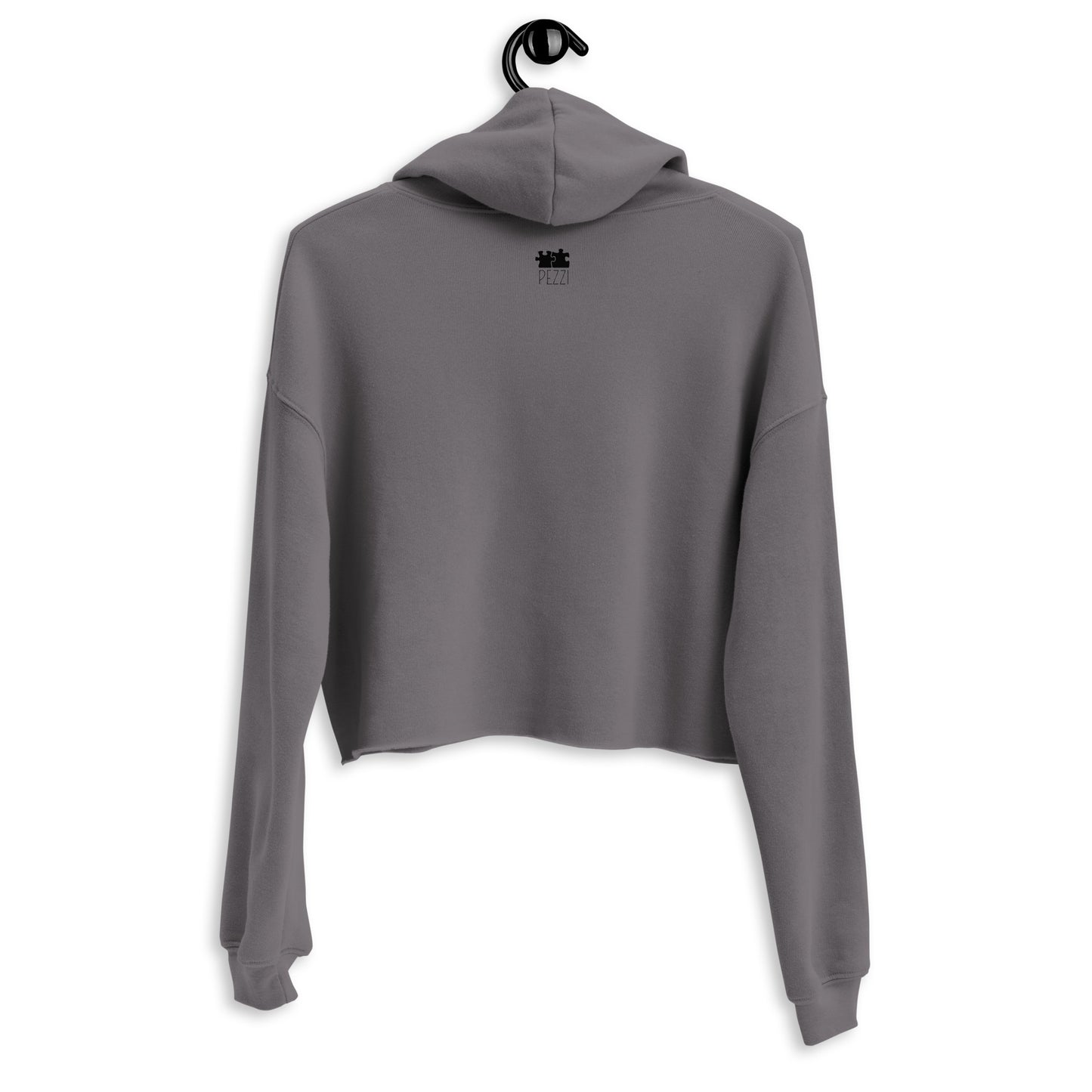 Roman Pine Trees on a Crop Hoodie