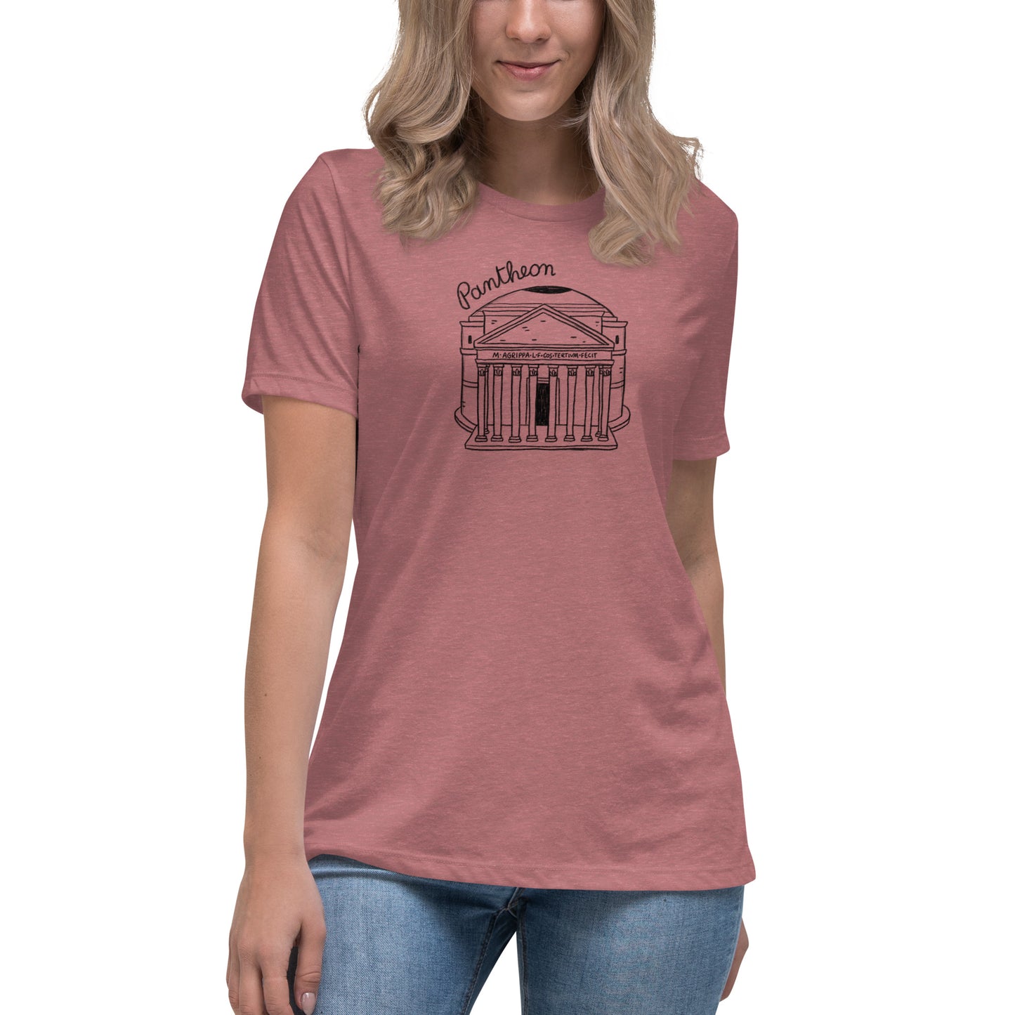 Pantheon on a Women's Relaxed T-Shirt
