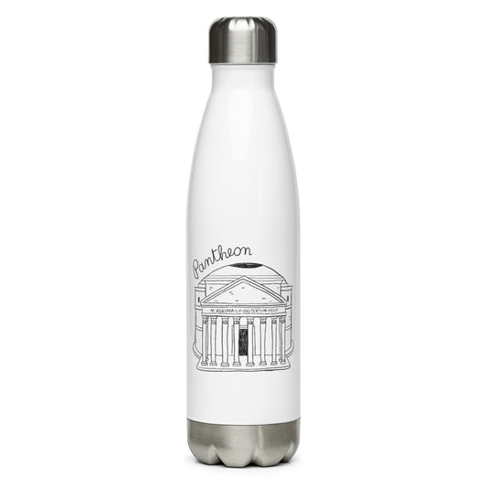 Pantheon on a Stainless steel water bottle