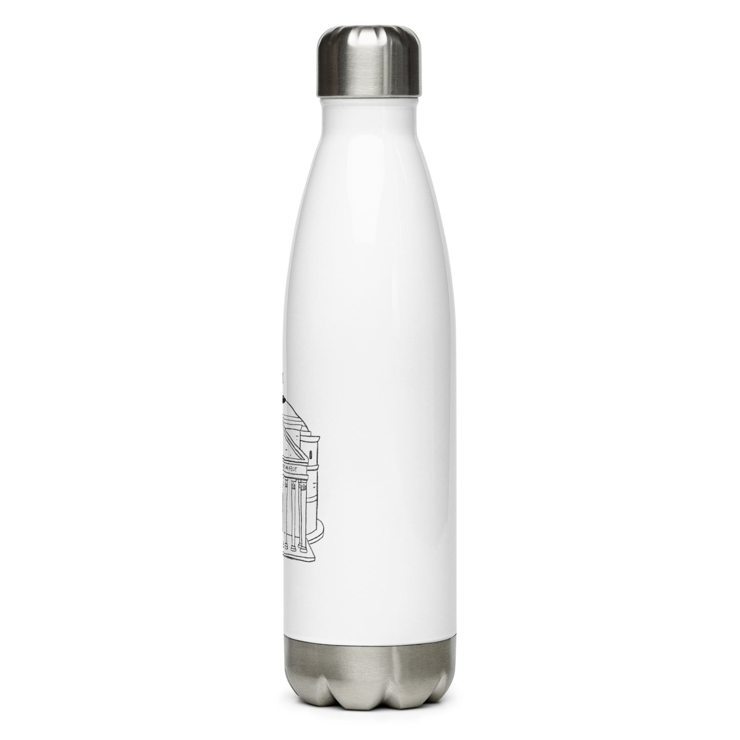 Pantheon on a Stainless steel water bottle