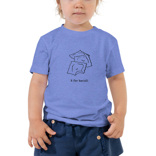 Ravioli on a Toddler Short Sleeve Tee