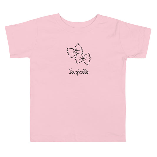 Farfalle on a Toddler Short Sleeve Tee