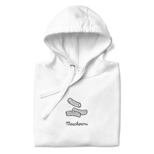 Maccheroni on a Unisex Hoodie