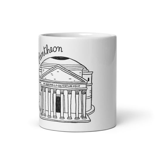 Pantheon on a mug