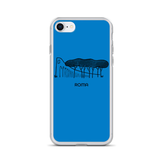 Roman Pine Trees on an iPhone Case - Roman sky at 3.37pm