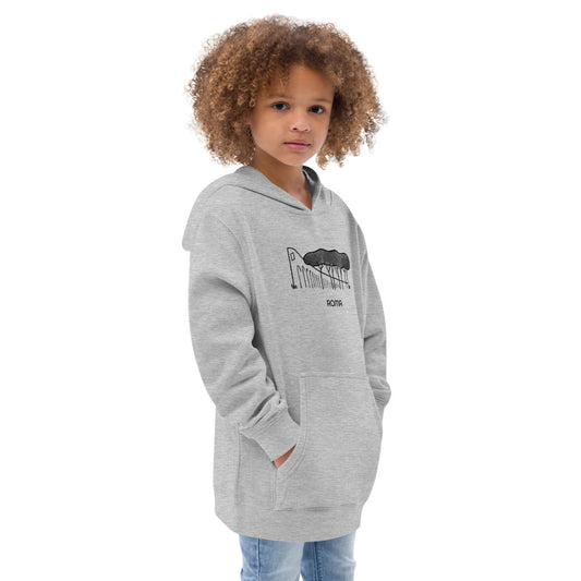 Kids fleece hoodie - Roman pines