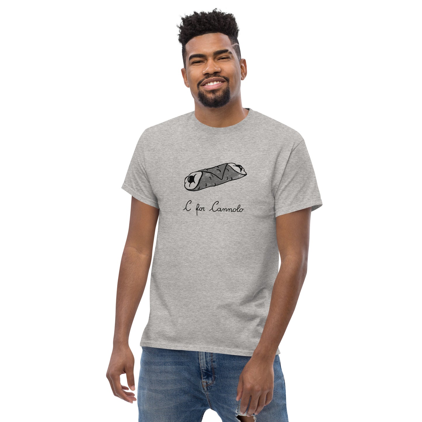 Cannolo on a Men's classic tee