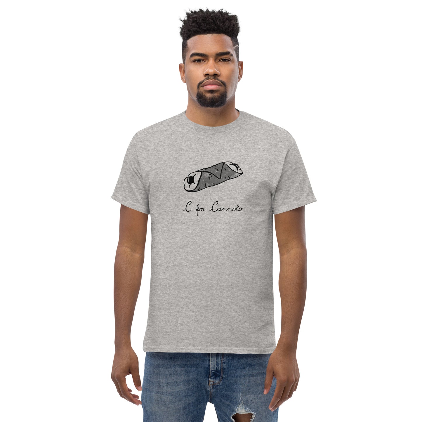 Cannolo on a Men's classic tee