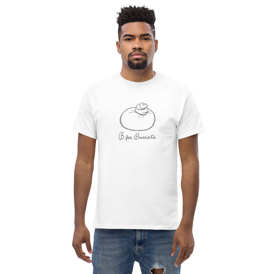 Burrata on a Men's classic tee