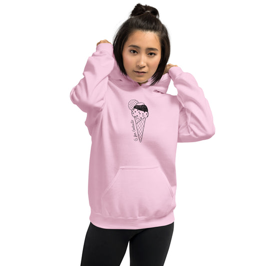 Gelato on a Unisex Hoodie