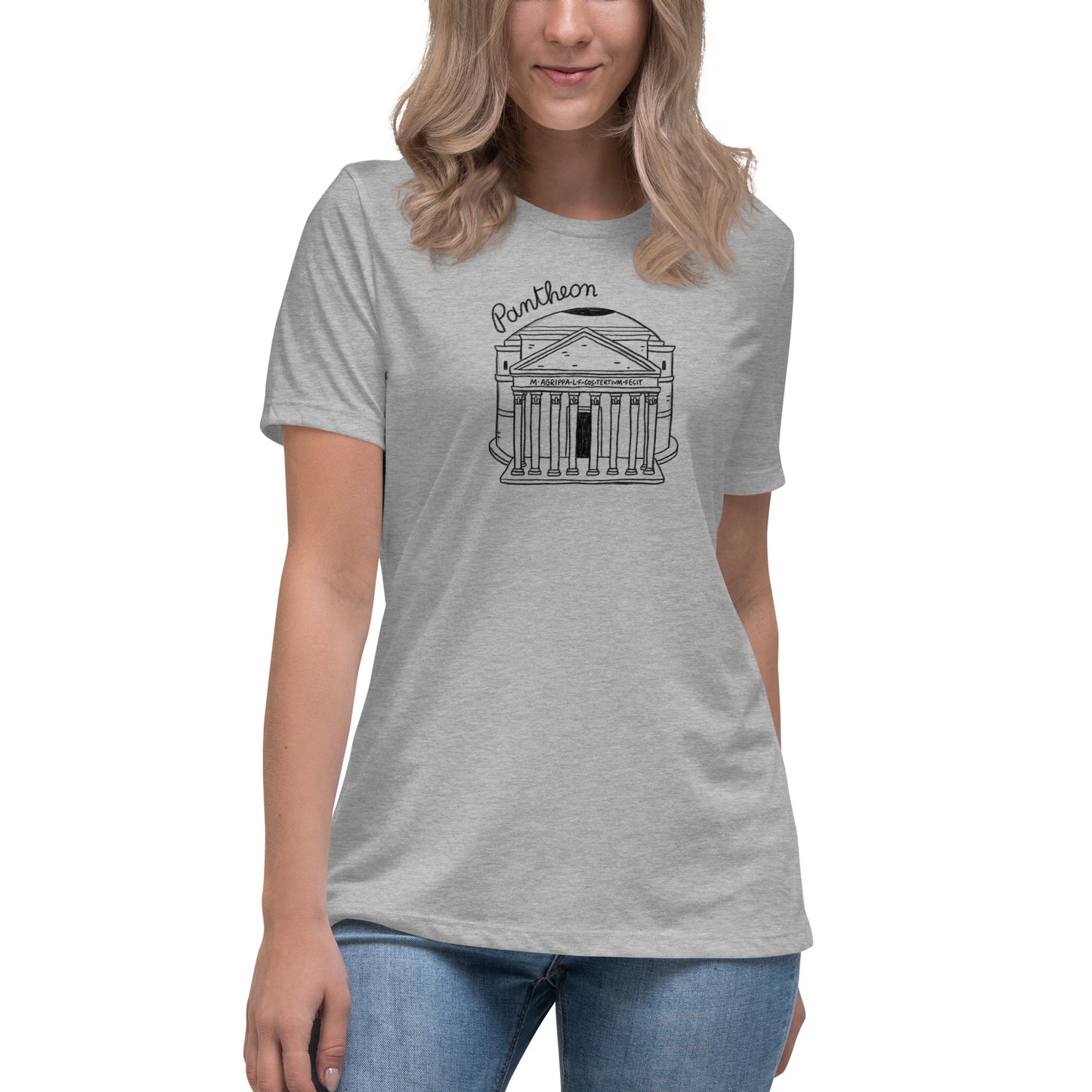 Pantheon on a Women's Relaxed T-Shirt