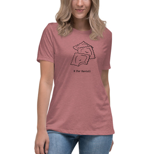 Ravioli on a Women's Relaxed T-Shirt